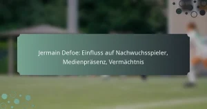 Jermain Defoe: Einfluss auf Nachwuchsspieler, Medienpräsenz, Vermächtnis